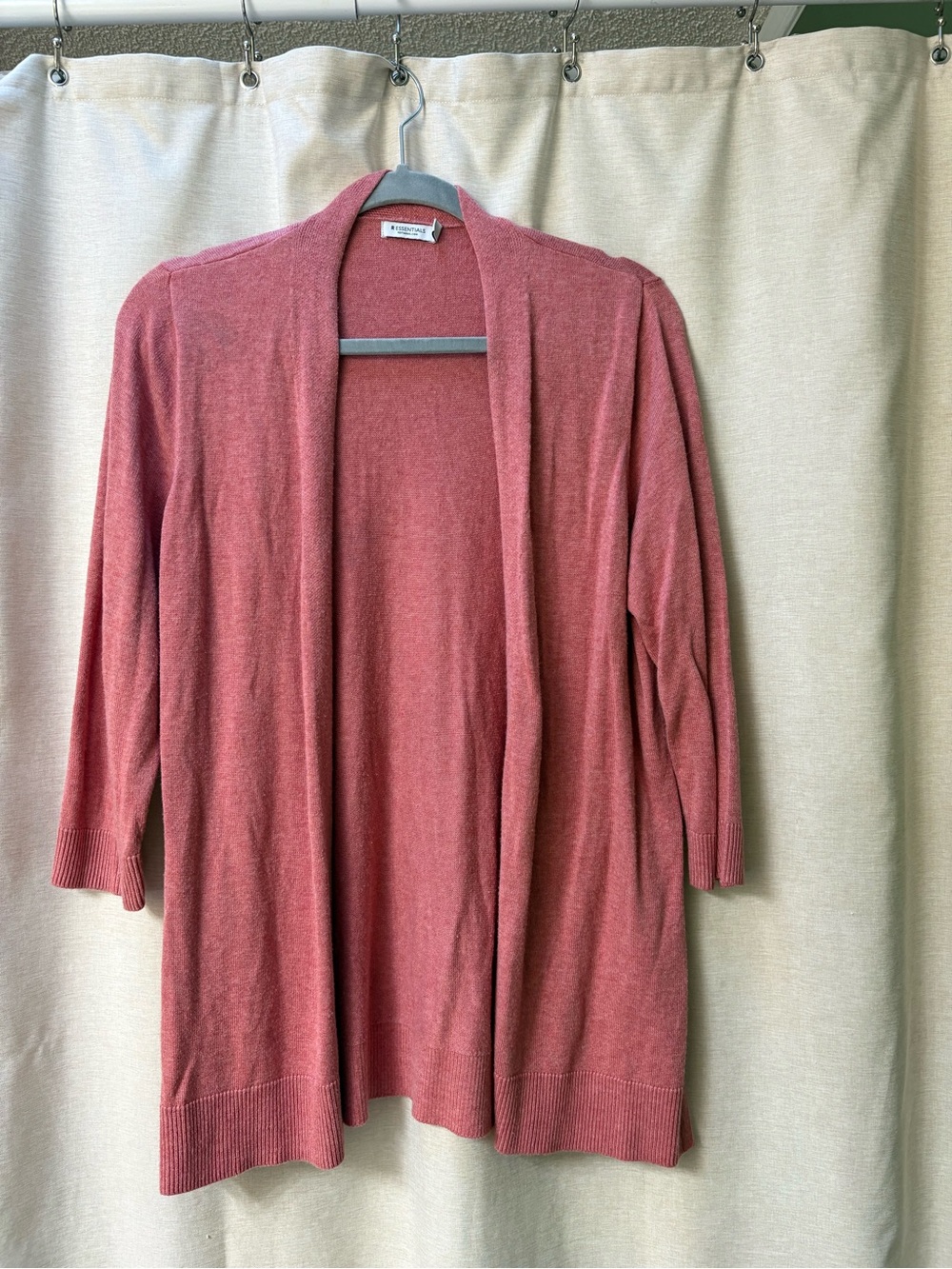 Reitmans Open-Front Cardigan in Dusty Rose